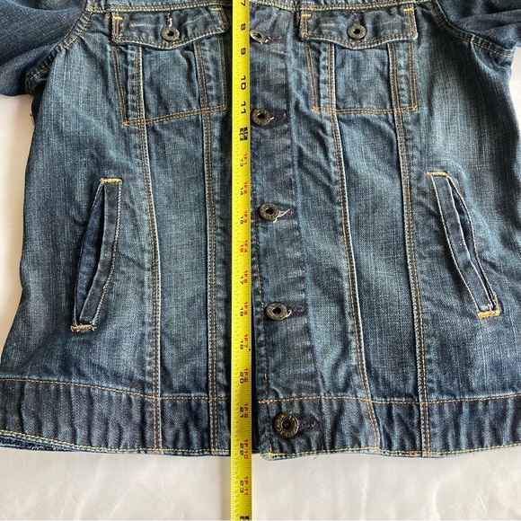 Ralph Lauren Polo sport Jeans Co Denim women’s denim Jacket 100% cotton Medium - Picture 11 of 12